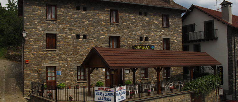 Alojamiento Restaurante en Ansó | Hostal Kimboa